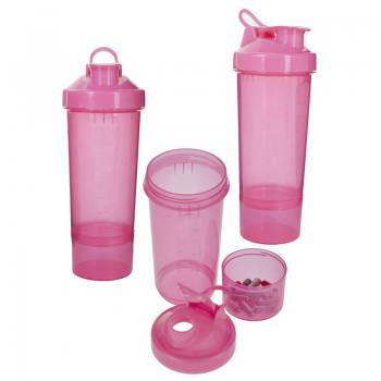 400 ml Shaker Mixer, with Handle Lid and Powder Container